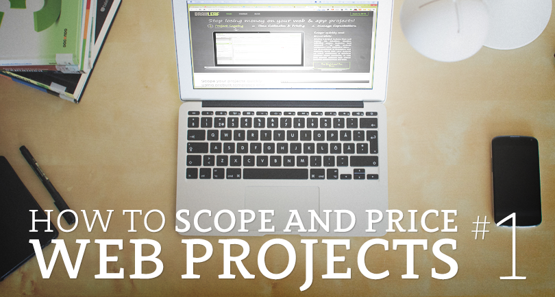 How to scope and price a web project #1